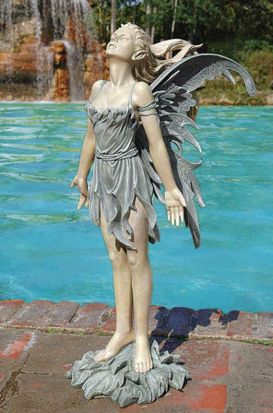 Fairy Spirit of the Wind Statue Large Yard Outdoor Decor Pennington